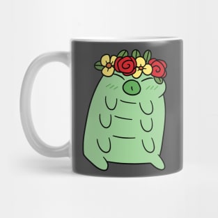 Flower Crown Waterbear Mug